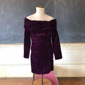 Vintage Velvet Dress
